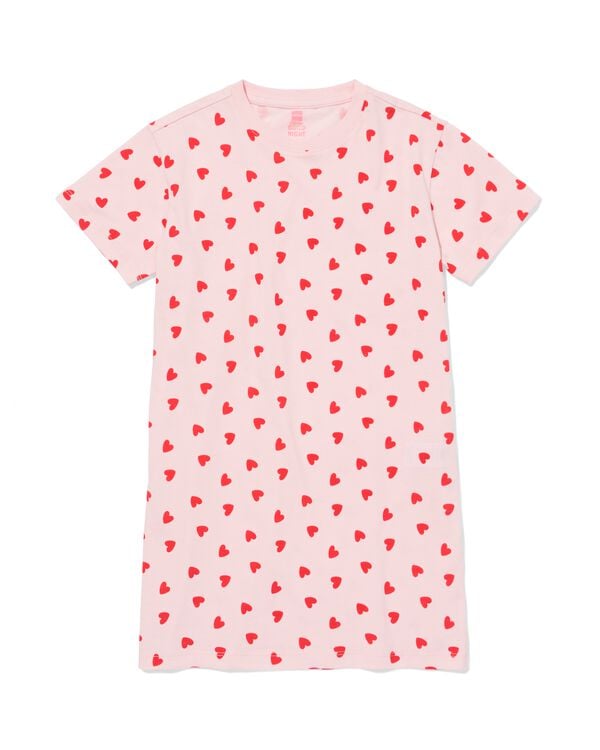 chemise de nuit enfant F&ecirc;te des m&egrave;res rose p&acirc;le rose p&acirc;le - 23003760LIGHTPINK - HEMA