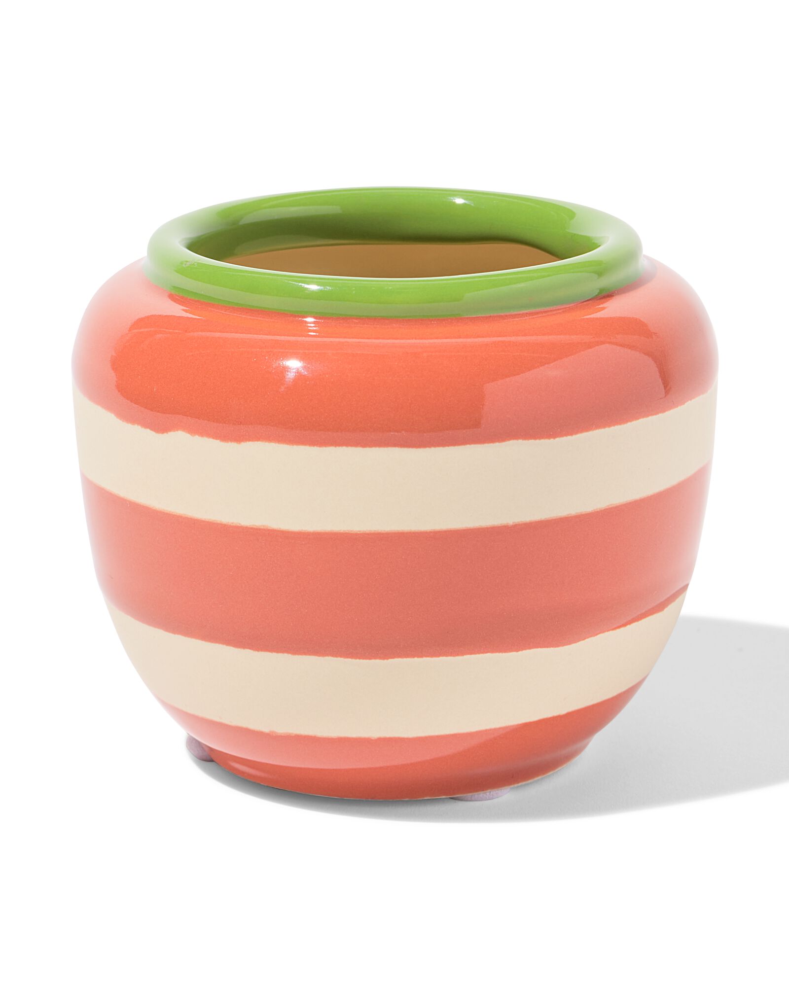 cache-pot 9 x 7 x 7,4 cm c&eacute;ramique terra - 13324212 - HEMA