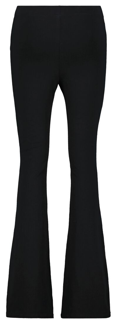 pantalon femme coton bio noir - 1000023988 - HEMA