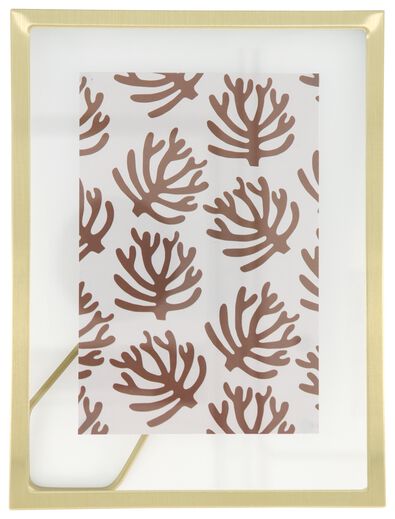 floating fotolijst metaal 15x20 goud - 13622017 - HEMA
