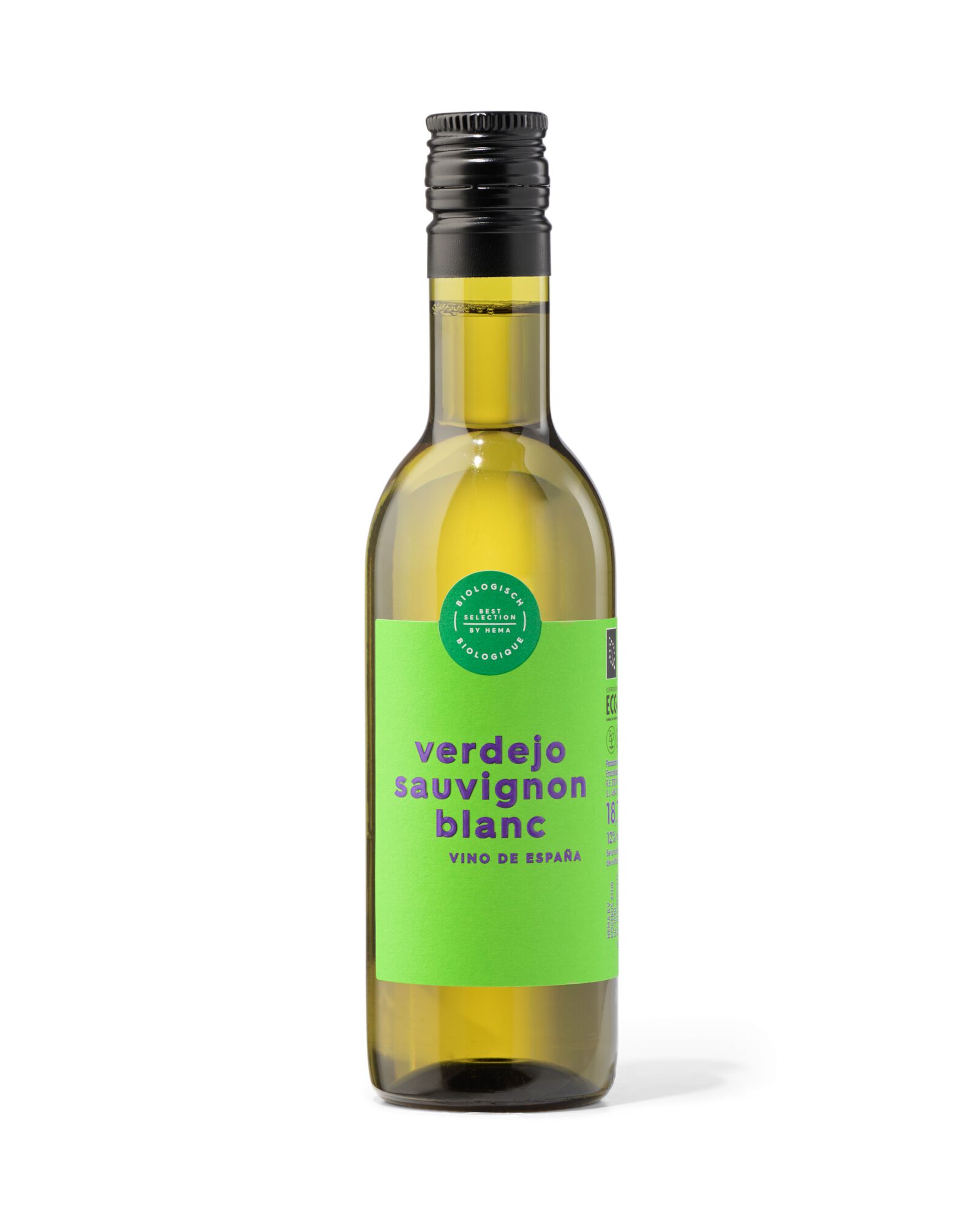 vin de table verdejo sauvignon blanc 0,187L - 17375001 - HEMA