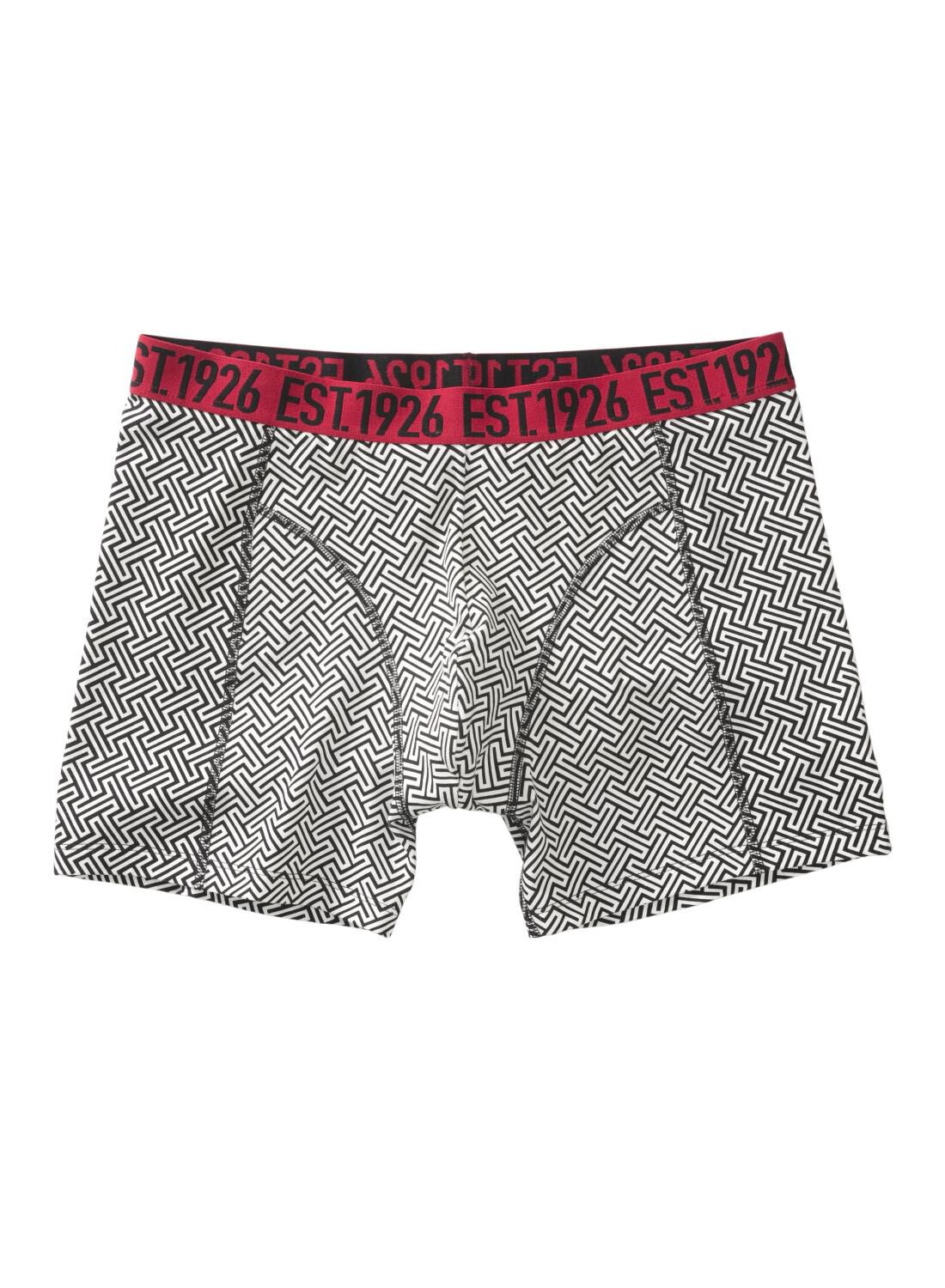 boxer homme long noir - HEMA