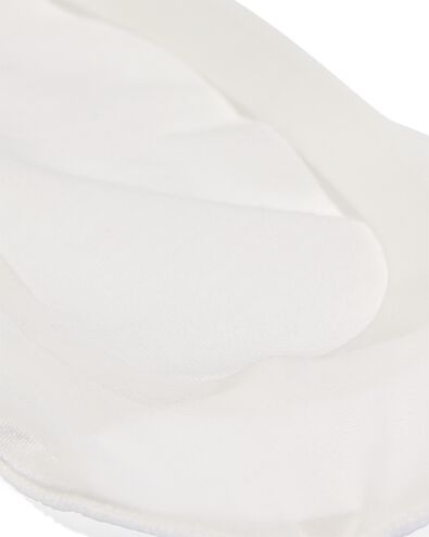 2 paires de socquettes ballerines femme second skin blanc 39/42 - 4050147 - HEMA