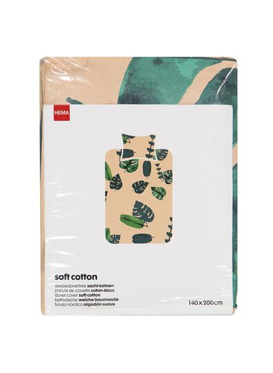 Bettwäsche, Soft Cotton, Blätter multi - 1000015522 - HEMA
