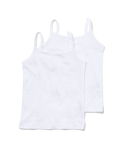 2 d&eacute;bardeurs fille blanc blanc - 1000001699 - HEMA