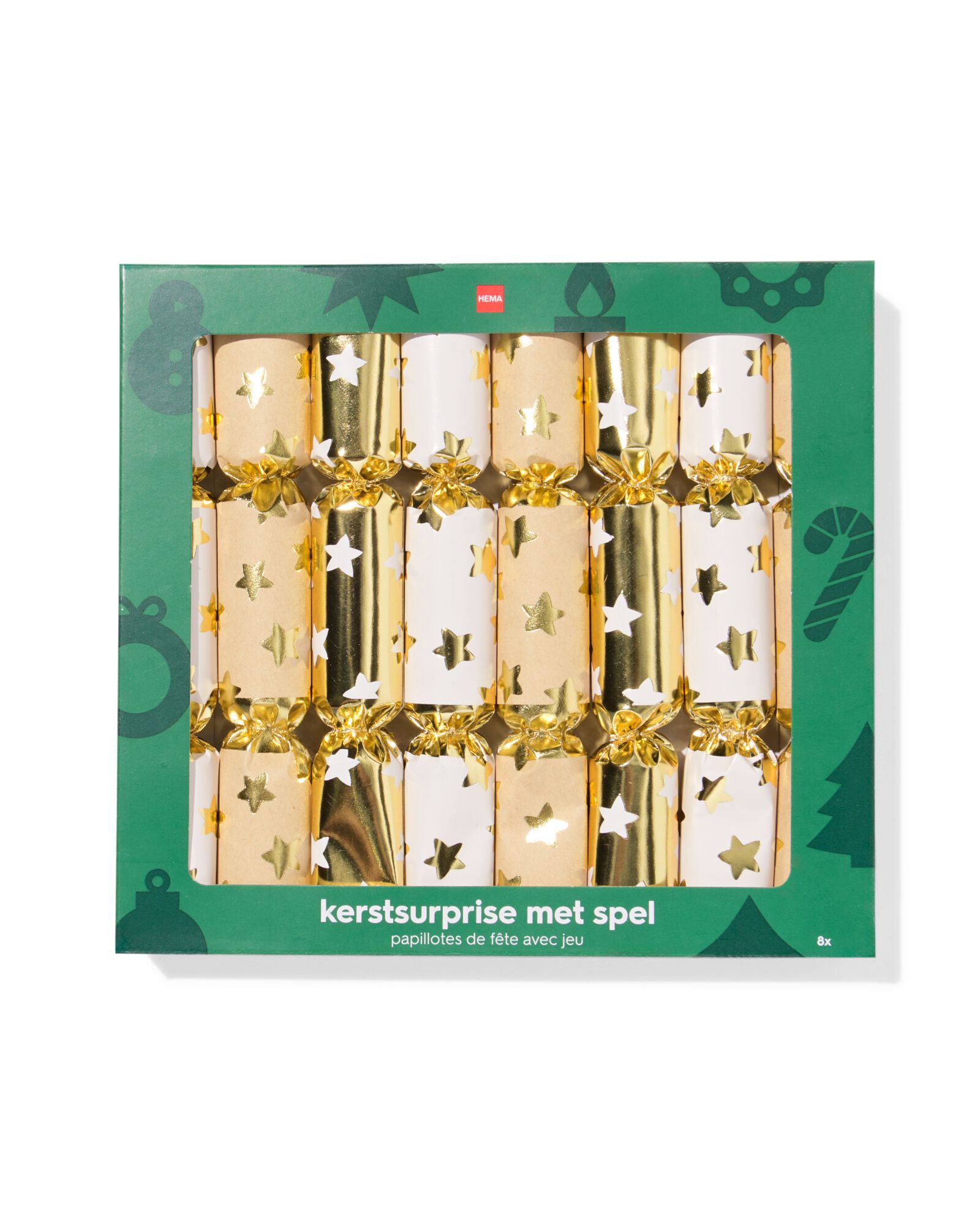 papillotes surprises mini avec jeu - 8 pi&egrave;ces - 25610037 - HEMA