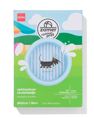 piscine Takkie &Oslash; 65 cm bleu - 15800211 - HEMA