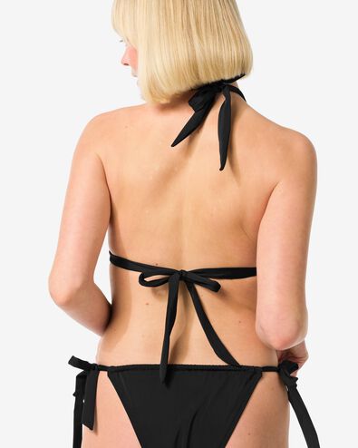 Damen-Triangel-Bikinioberteil schwarz - 22351880BLACK - HEMA