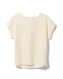 Damen-T-Shirt Spice weiß XL - 36345894 - HEMA