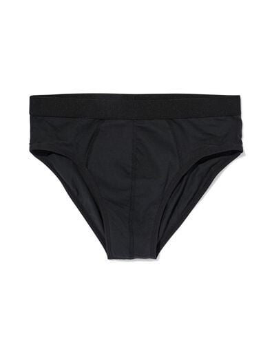 slip &eacute;tanche coton court pour fuites urinaires l&eacute;g&egrave;res noir noir - 19170330BLACK - HEMA