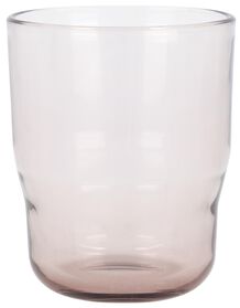 Wasserglas Bergen, rosa, 270 ml - 9401086 - HEMA