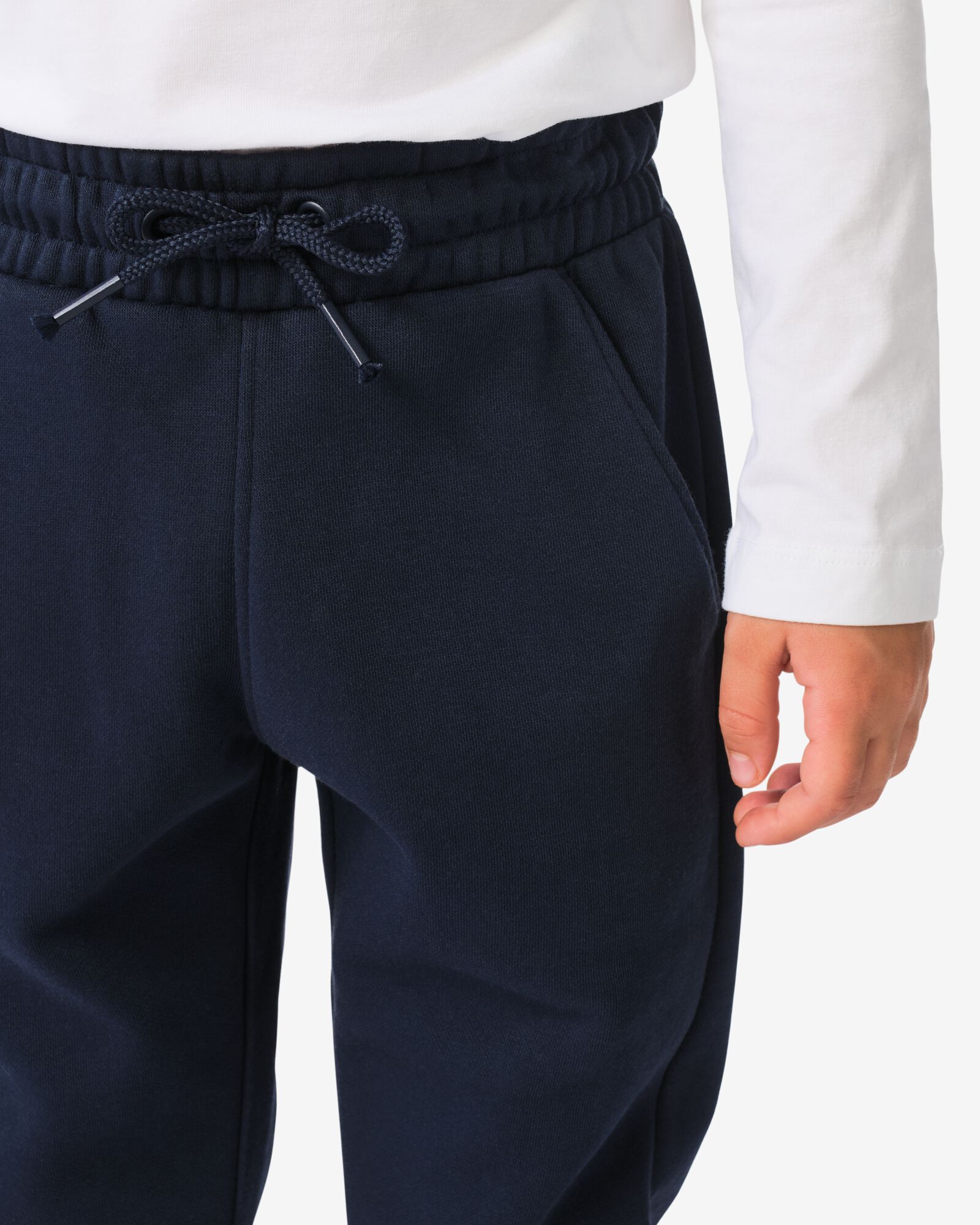 pantalon sweat enfant bleu fonc&eacute; bleu fonc&eacute; - 30747054DARKBLUE - HEMA