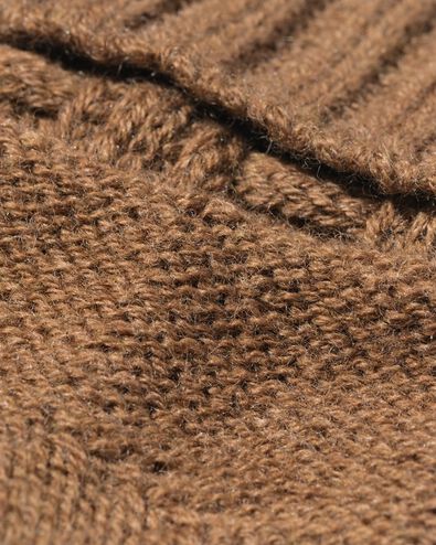 chaussettes b&eacute;b&eacute; laine tricot&eacute;e marron - 4700730BROWN - HEMA