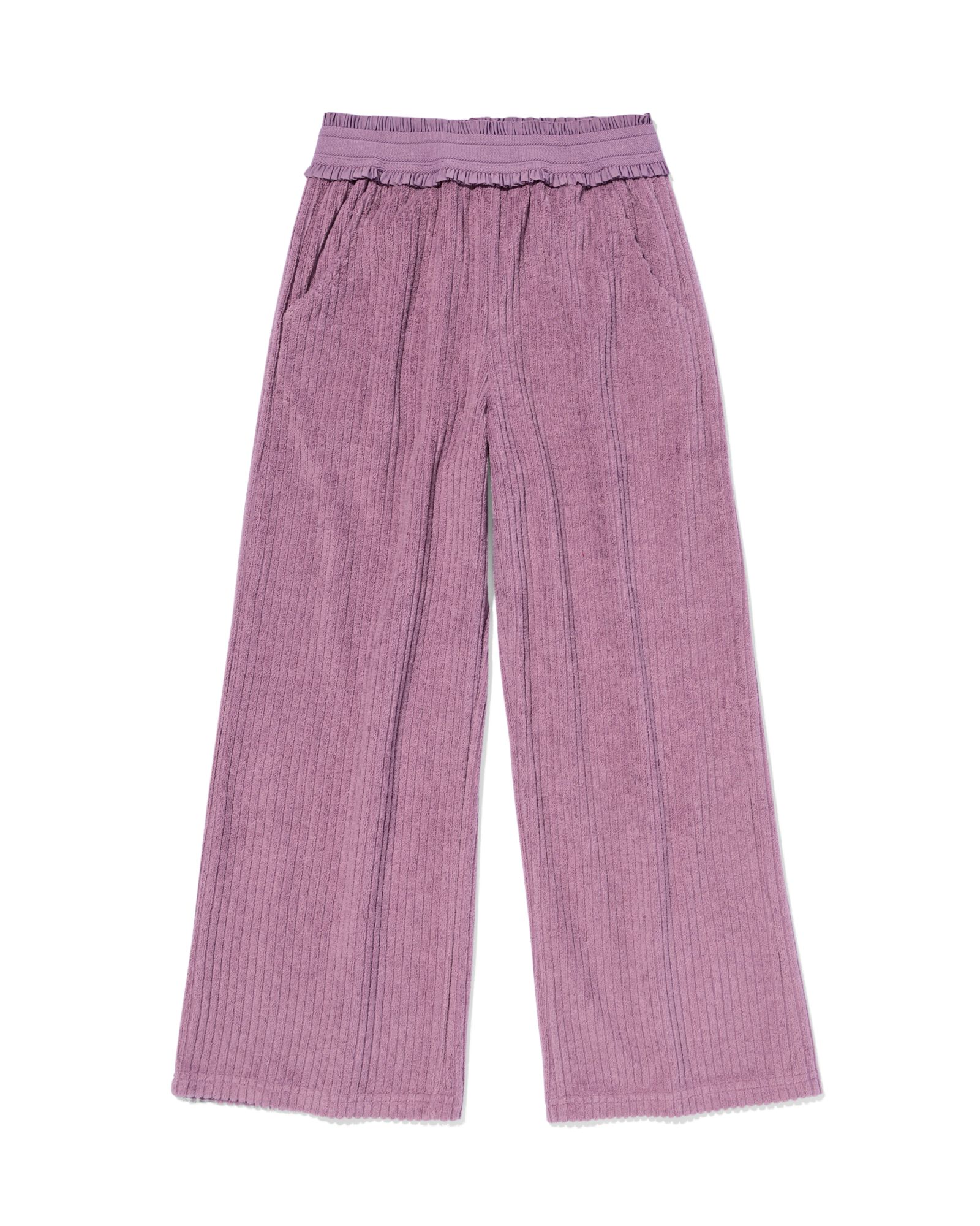 legging enfant &eacute;ponge rayures violet violet - 30843538PURPLE - HEMA