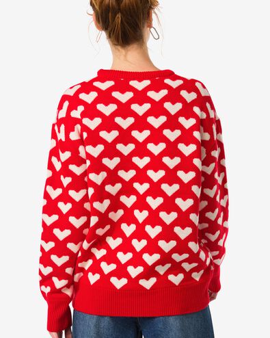 Siepie-Damenpullover  rot - 36219130RED - HEMA