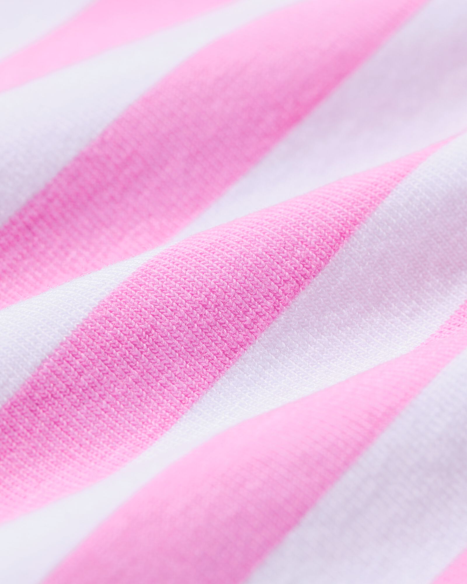 damesslip katoen everyday tailleband strepen roze - 19601724PINK - HEMA