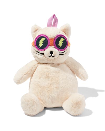 Superheldenrucksack, 20 &times; 42 &times; 10 cm, Katze - 15100389 - HEMA