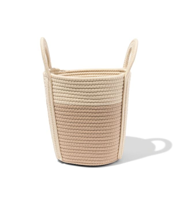 mand 25x30cm touw beige - 39800046 - HEMA