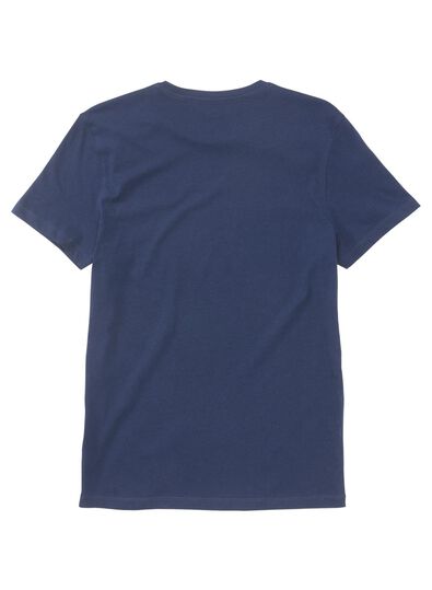Herren-T-Shirt blau - 1000013411 - HEMA