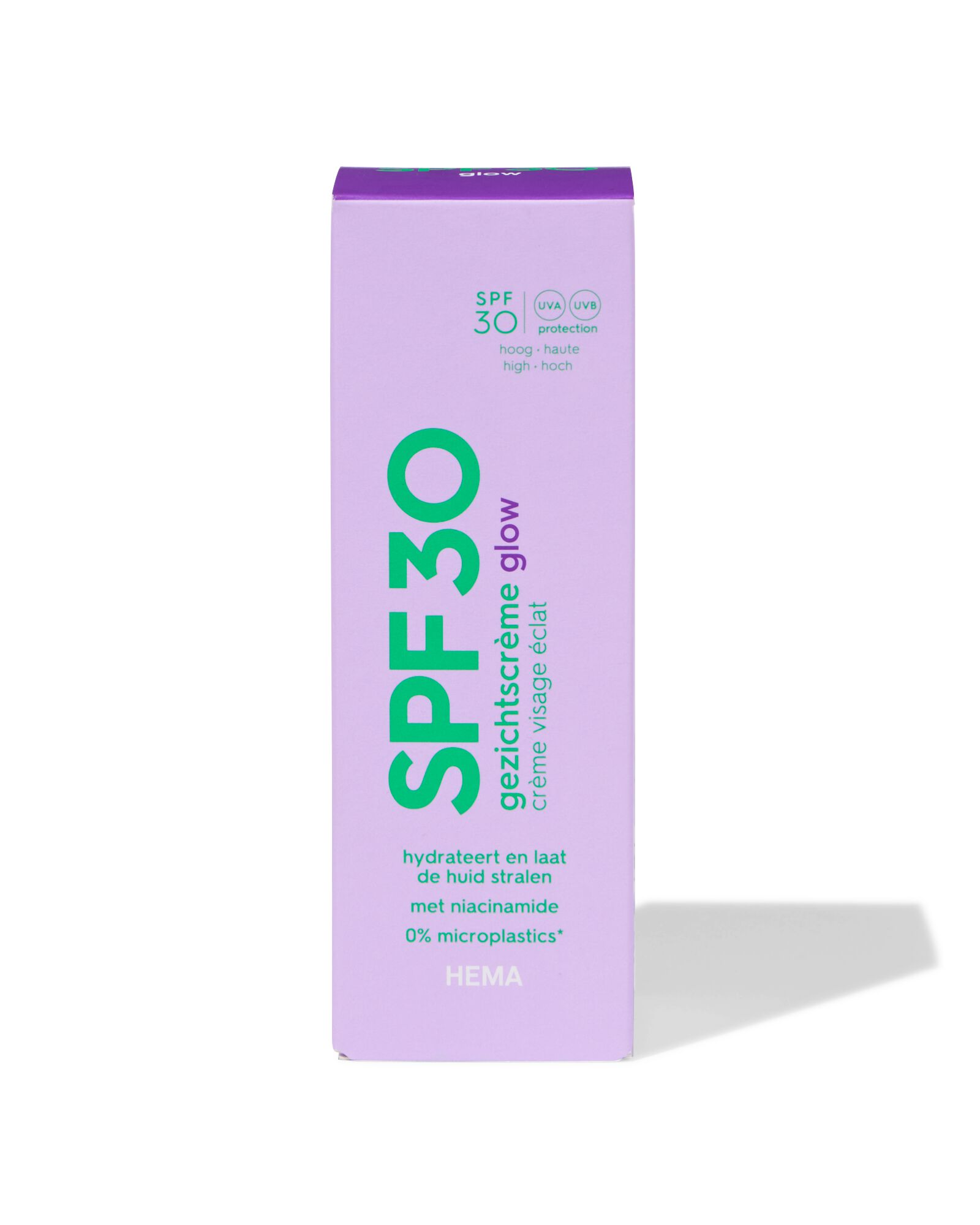 gezichtscr&egrave;me glow SPF30 50ml - 11630026 - HEMA