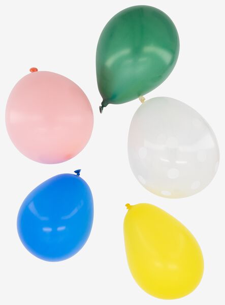 10er-Pack Luftballons, 23 cm, sortiert - 14200454 - HEMA