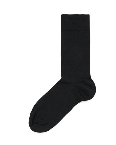 Herrensocken, Wolle schwarz schwarz - 4120420BLACK - HEMA