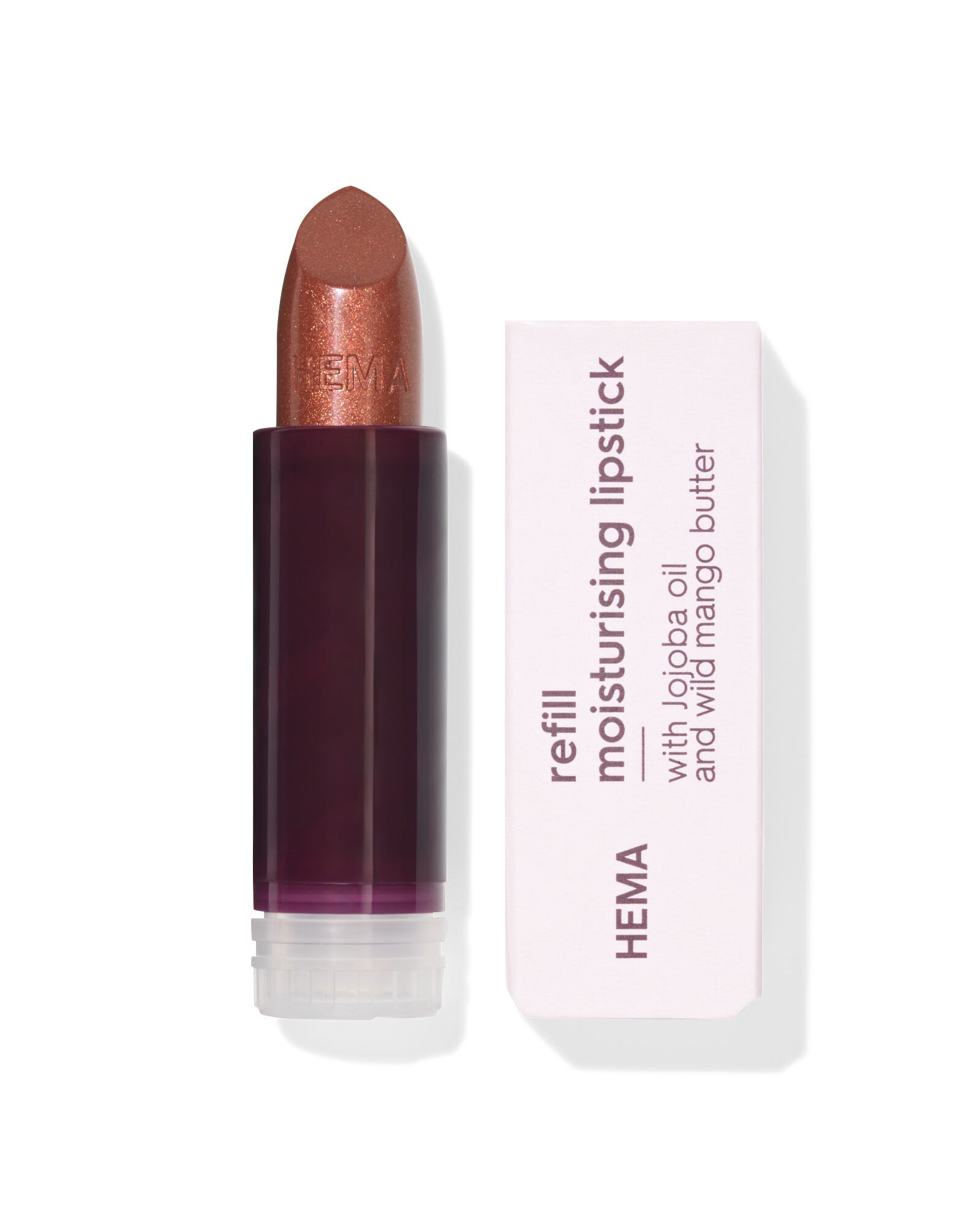 navulling moisturising lipstick 40 thursday thrill - creamy - 11230440 - HEMA