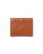 Geldbörse, Druckknopf, braunes Leder, RFID-Schutz, 8.2 x 10 cm - 18110030 - HEMA