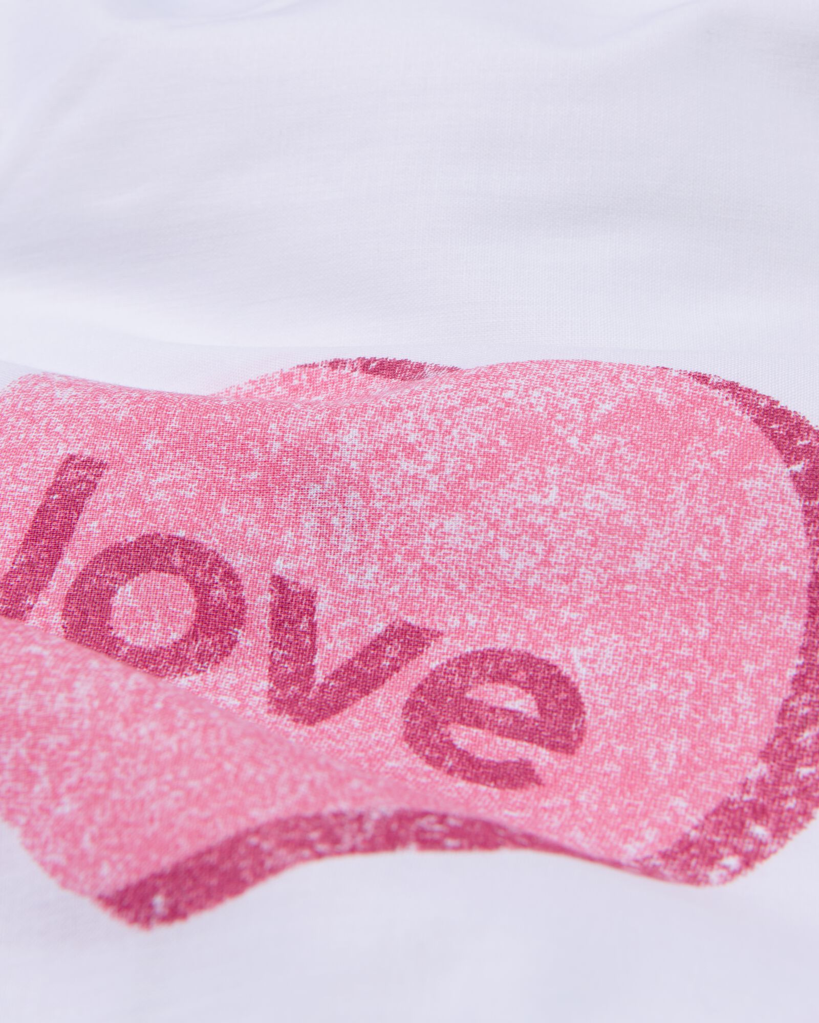 housse de couette enfant 140x200 coton doux petits c&oelig;urs - 5730211 - HEMA