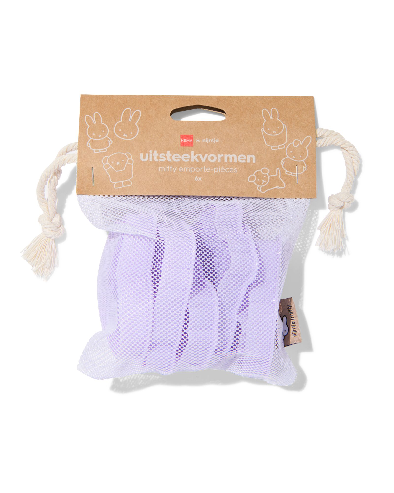 Miffy Ausstechformen &ndash; 6 St&uuml;ck - 60410281 - HEMA