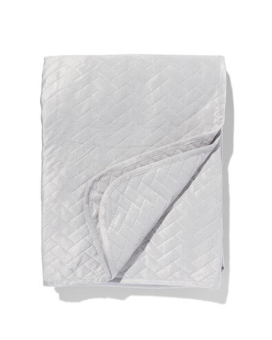 couvre-lit gris clair gris clair - 1000026771 - HEMA