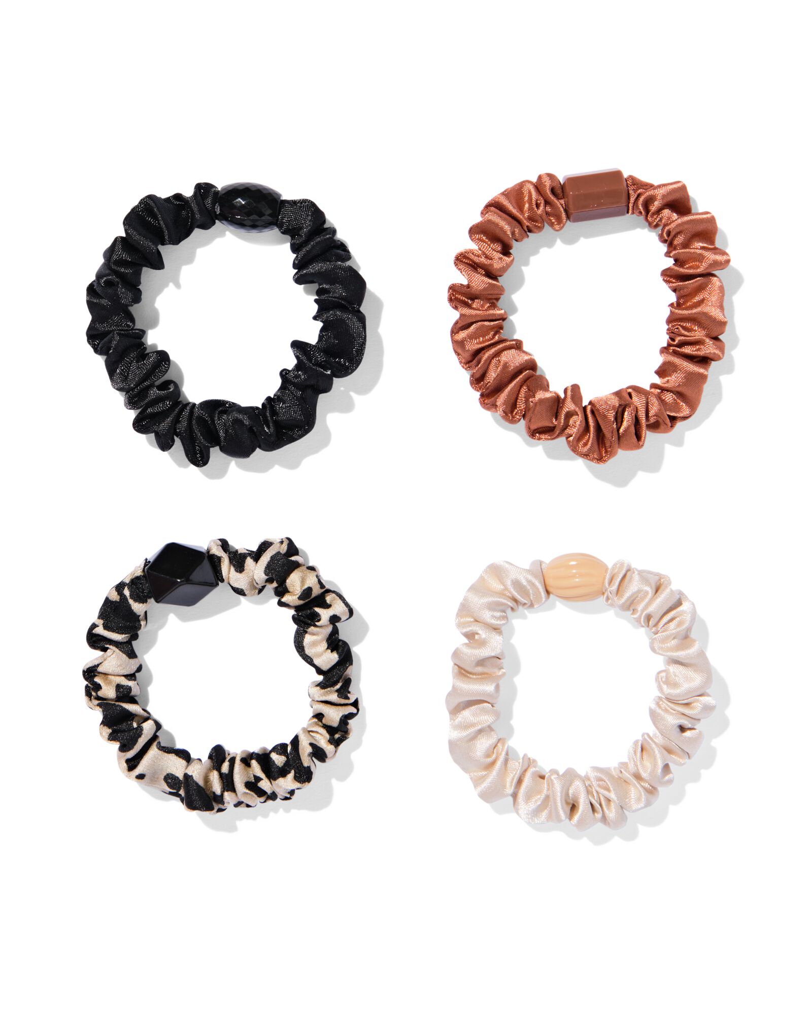 4er-Pack Haarb&auml;nder, schmal - 11870079 - HEMA