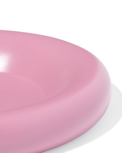 Dessous de verre pour bougie ⌀20 cm en c&eacute;ramique rose - 13325059 - HEMA