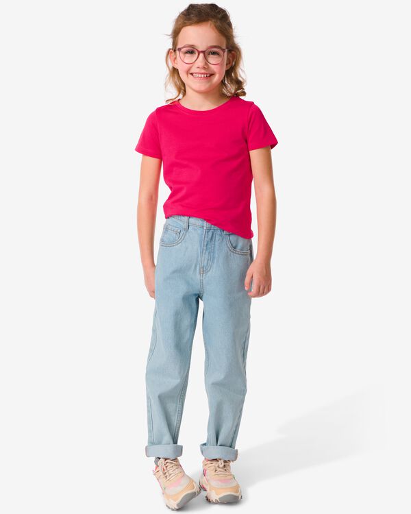 Kinder-Jeans, Momfit hellblau hellblau - 30832508LIGHTBLUE - HEMA