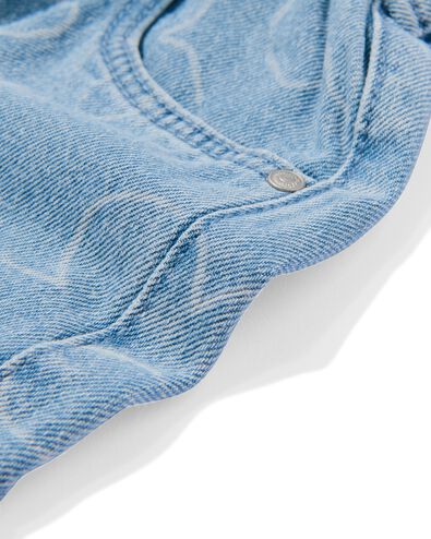 kinder korte broek paperbag lichtblauw - 30819106LIGHTBLUE - HEMA