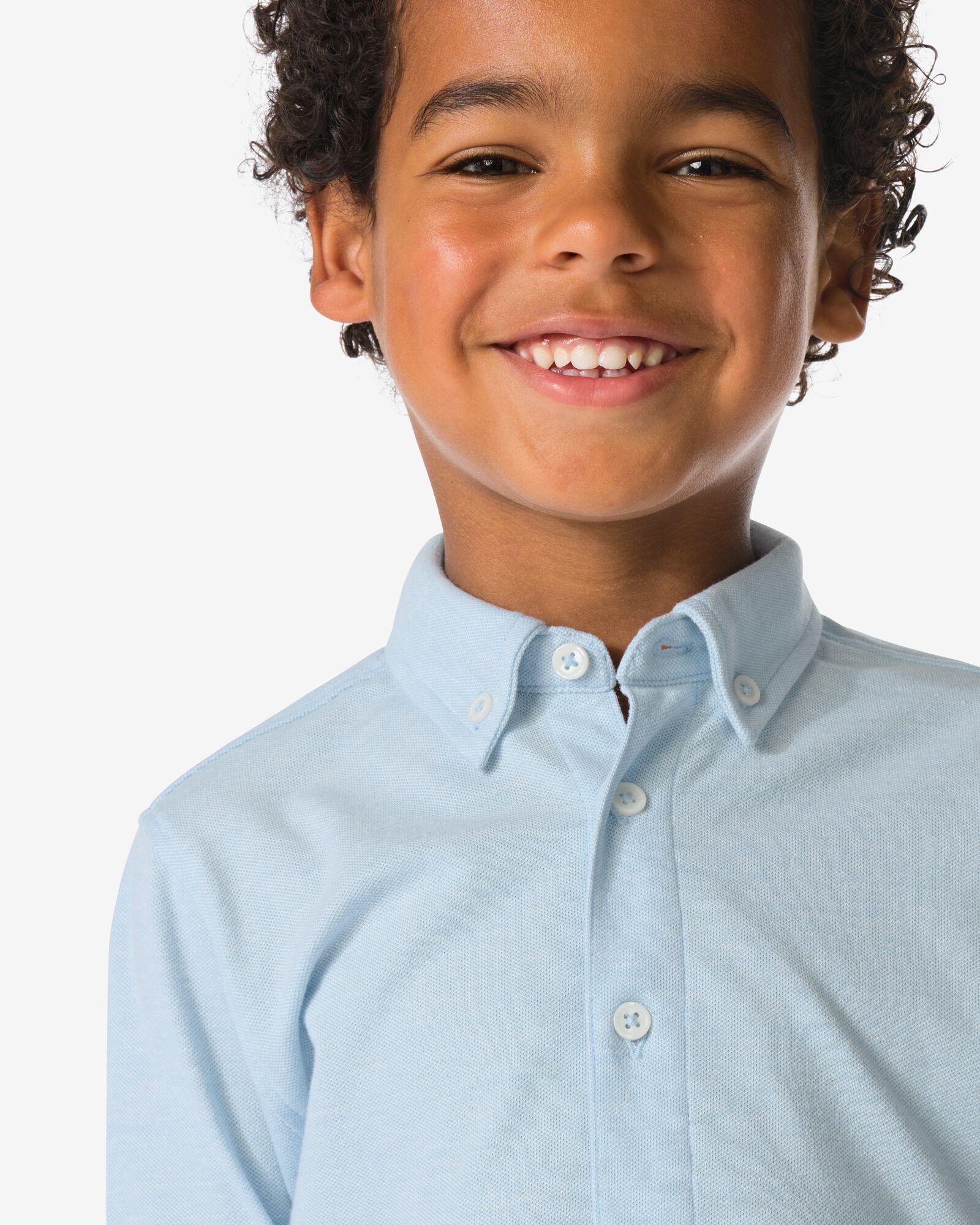 chemise enfant  bleu clair - 30706301LIGHTBLUE - HEMA