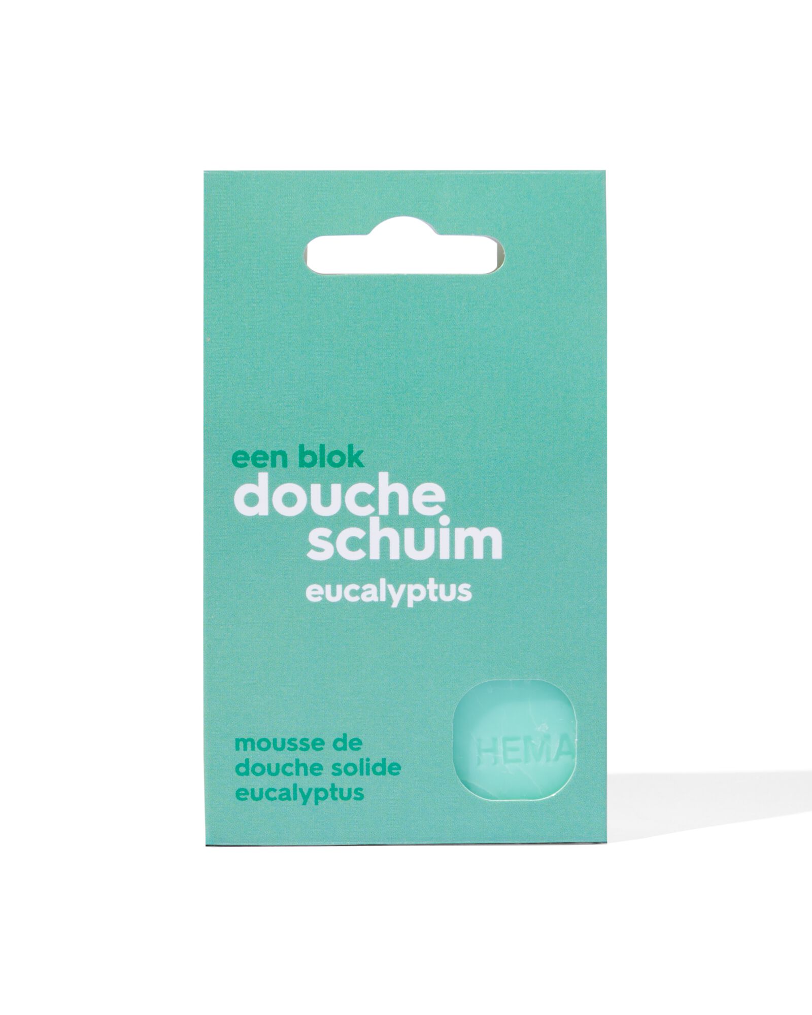 blok doucheschuim eucalyptus 65g - 11300053 - HEMA