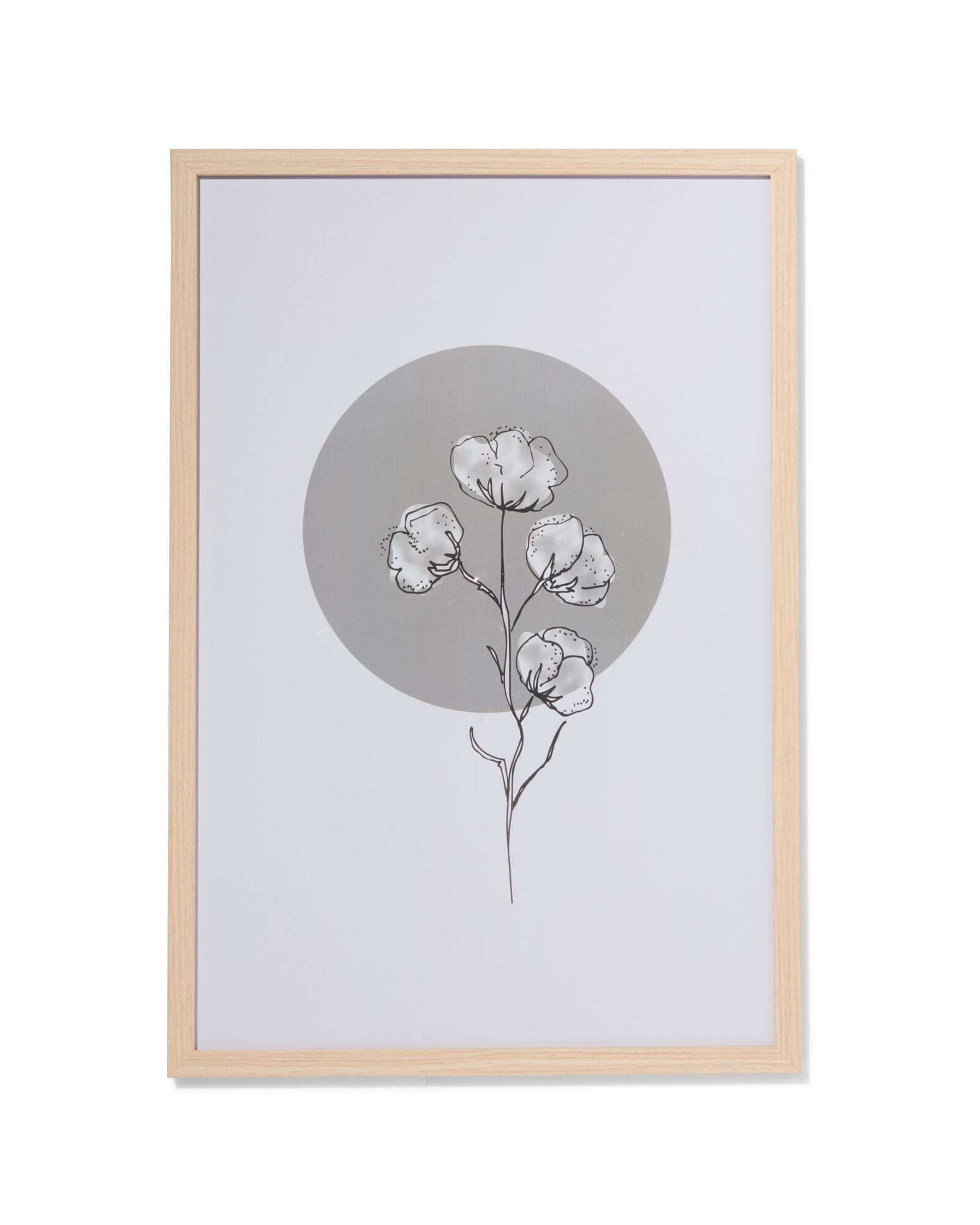 fotokader 40x60cm naturel hout 40 x 60 hout - 13621055 - HEMA
