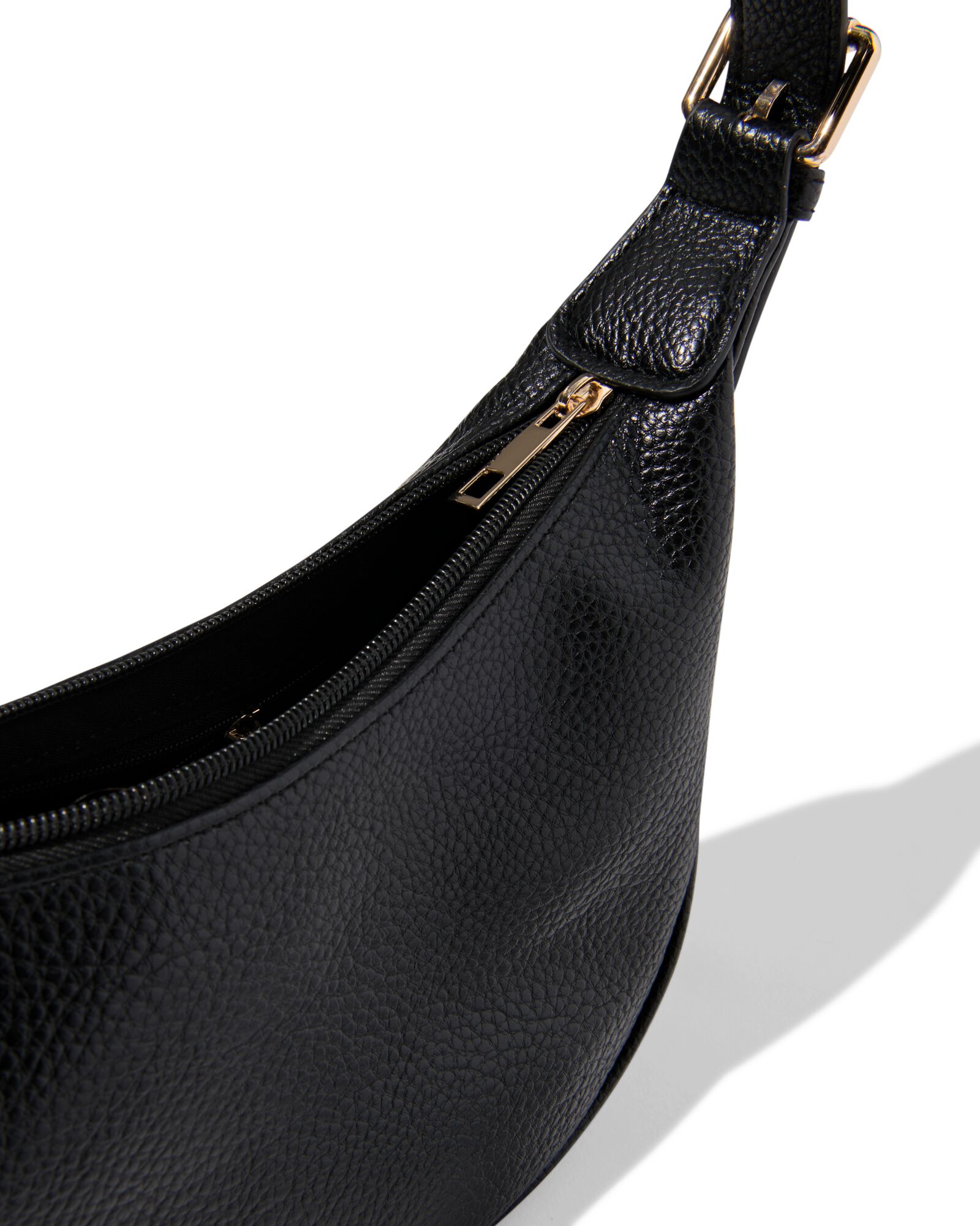 Umhängetasche aus Kunstleder, Schwarz - 18750002 - HEMA