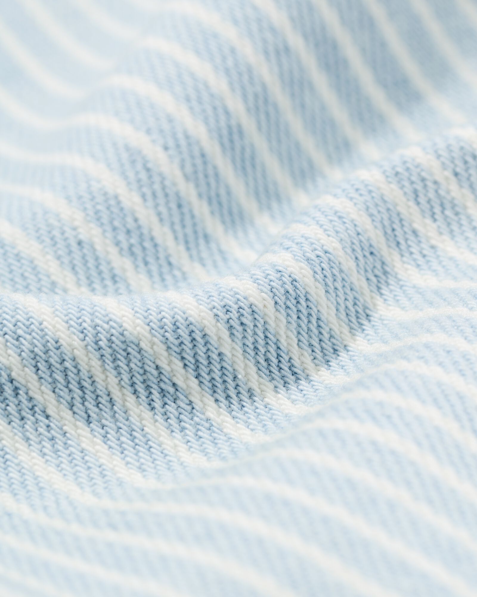 Baby-Jeanslatzhose mit Streifen jeansfarben - 33136570DENIM - HEMA