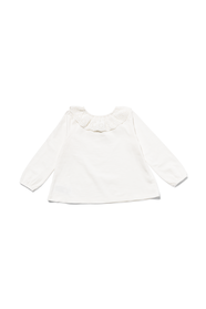 chemise bébé col broderie blanc cassé blanc cassé - 1000029727 - HEMA
