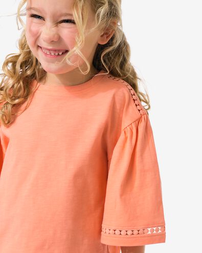 Kinder-T-Shirt, Jersey korallfarben korallfarben - 30845166CORAL - HEMA