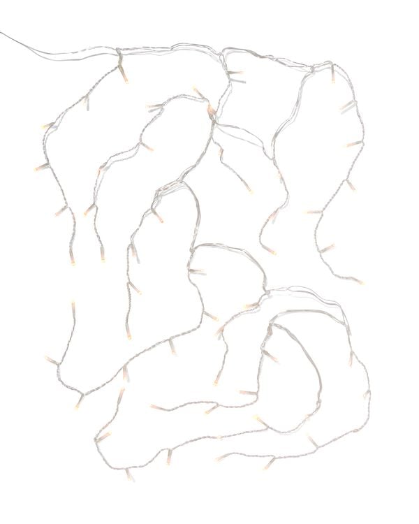 lichtsnoer 12m met 200 LED ijspegels - 25590088 - HEMA