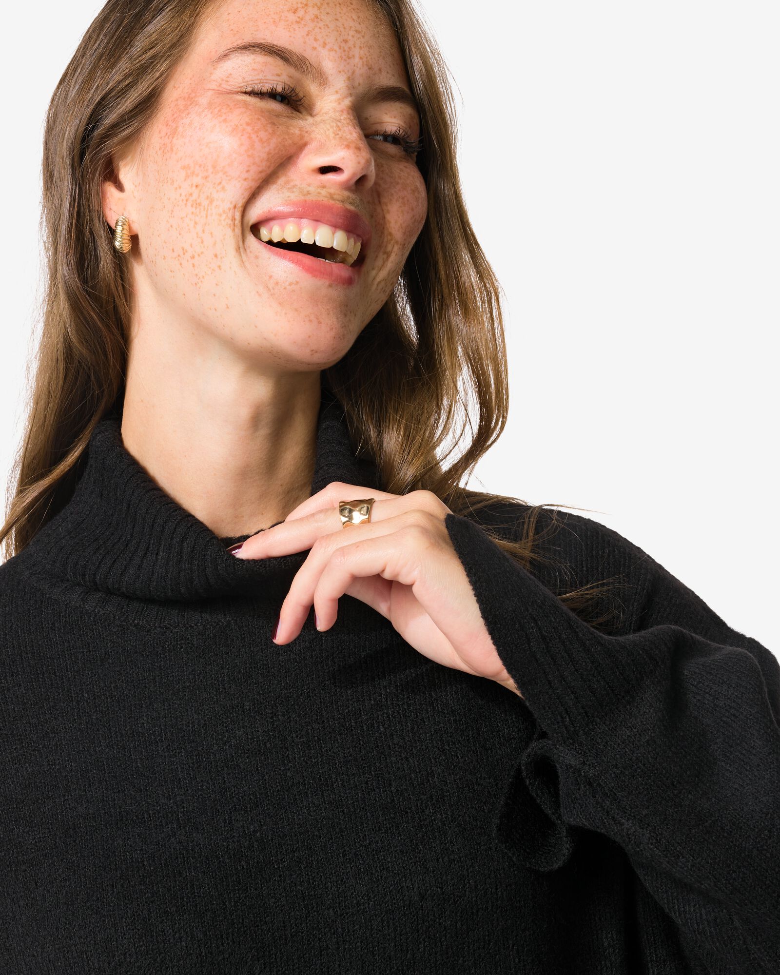 damesjurk Frankie zwart zwart - 36366660BLACK - HEMA