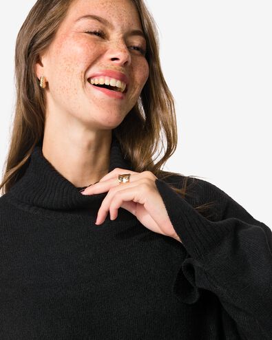 damesjurk Frankie zwart zwart - 36366660BLACK - HEMA