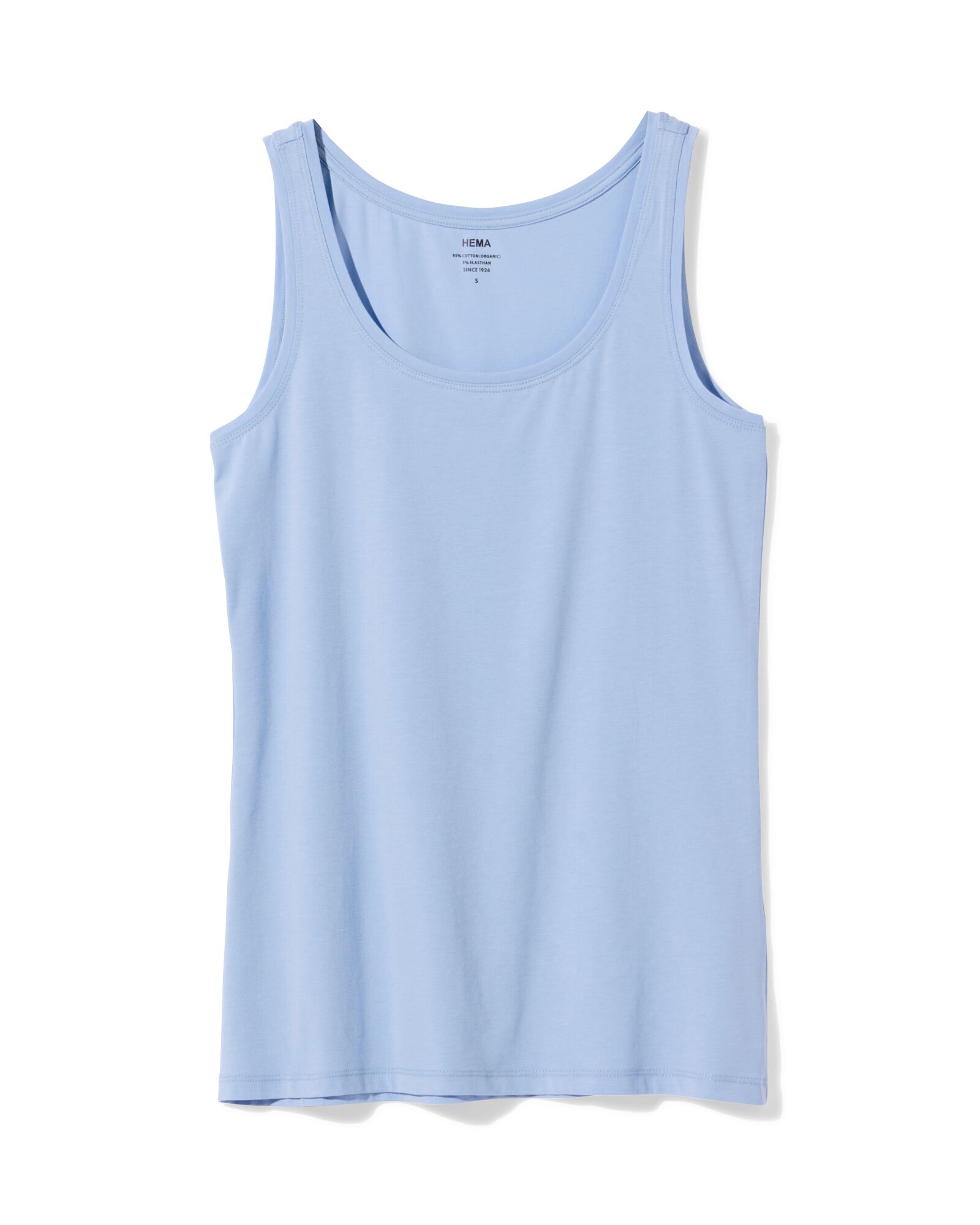 damessinglet Carry lichtblauw lichtblauw - 36310380LIGHTBLUE - HEMA