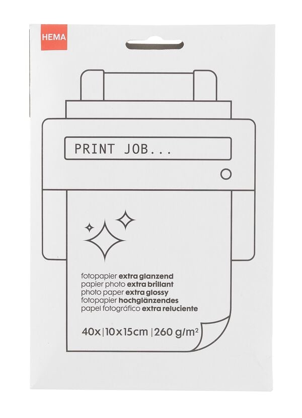 Fotopapier, Hochglanz - 38340081 - HEMA