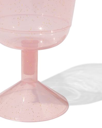 Wiederverwendbare Weingl&auml;ser, Glitter &ndash; 4 St&uuml;ck - 14250307 - HEMA