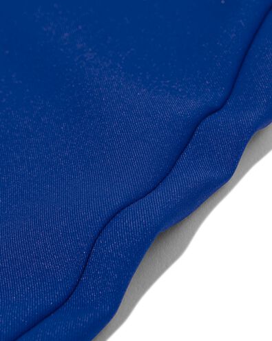 pantalon de sport court enfant bleu vif 110/116 - 36090379 - HEMA