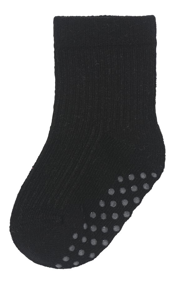 5 paires de chaussettes b&eacute;b&eacute; avec coton gris - 1000028755 - HEMA